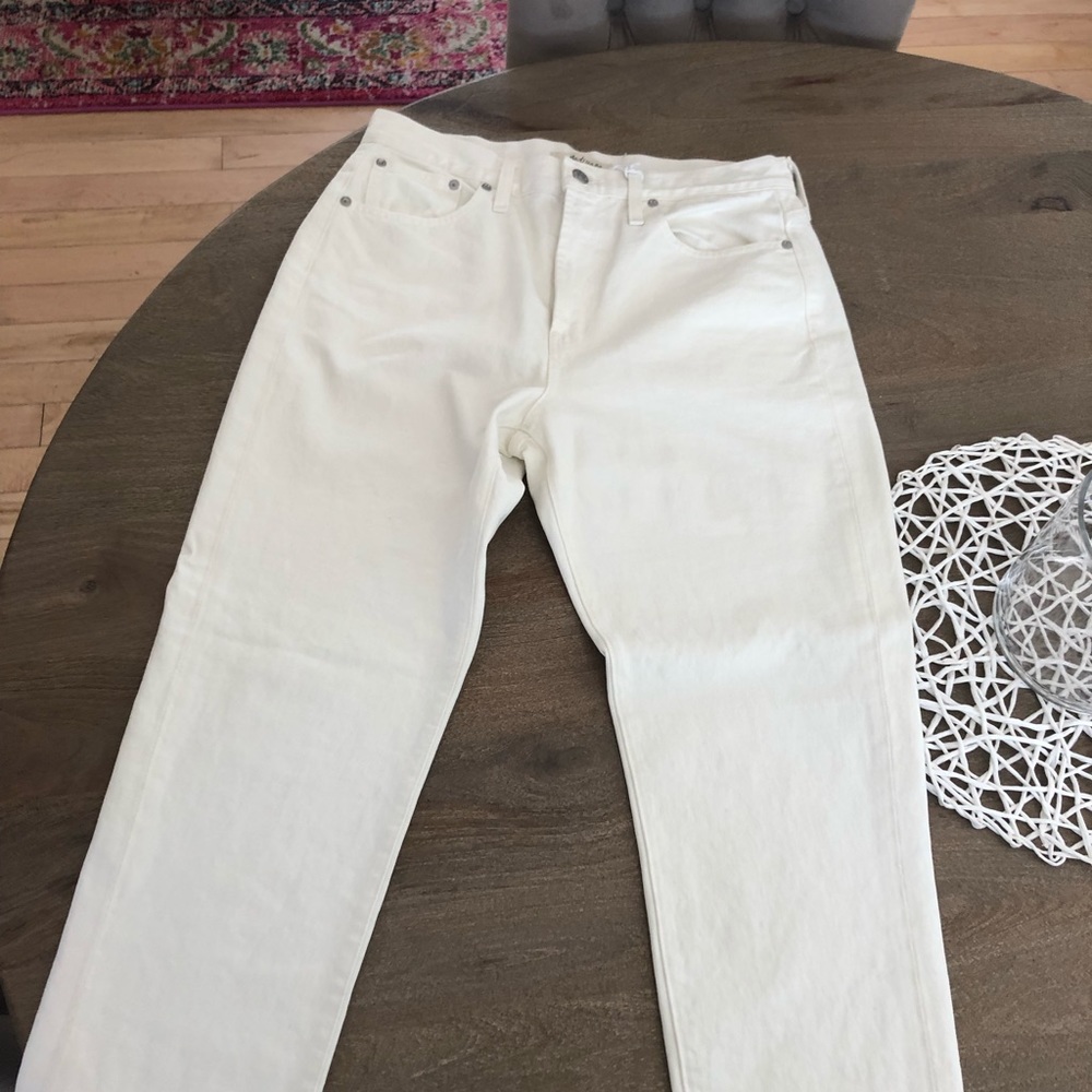 Madewell White Jeans